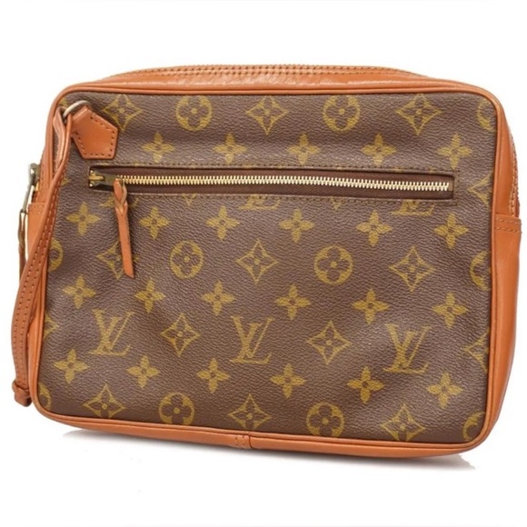LOUIS VUITTON Monogram Pochette Clutch Bag/Wristlet - Picture 2 of 7